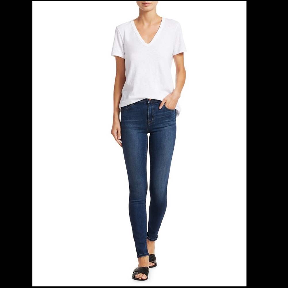 J Brand Maria High Rise Skinny Jeans